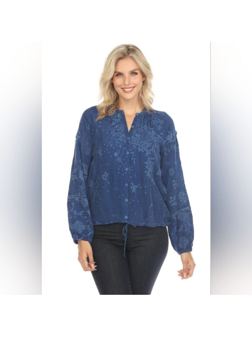 Johnny Was C40924 Gwyn Meadow Jacket size XS BNWT